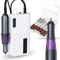 Sale Activeshop Viva 201 draadloze oplaadbare nagelvijl voor manicure en pedicure met twist lock systeem en touch bedieningspaneel Manicure- En/Of Pedicureset|Nagelverzorging