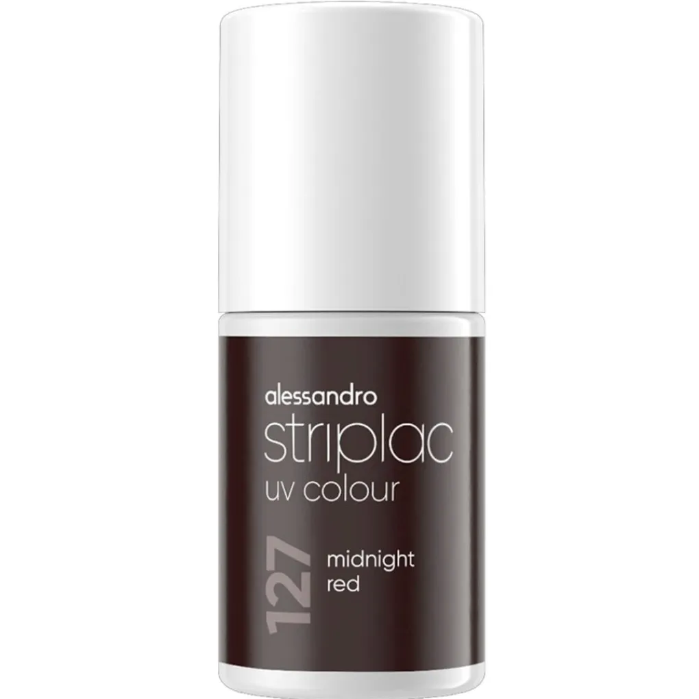 Online Striplac UV Colour 127 Midnight Red Nagellak Gellak|Nagellak