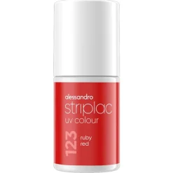 New Striplac UV Colour 123 Ruby Red Nagellak Gellak|Nagellak