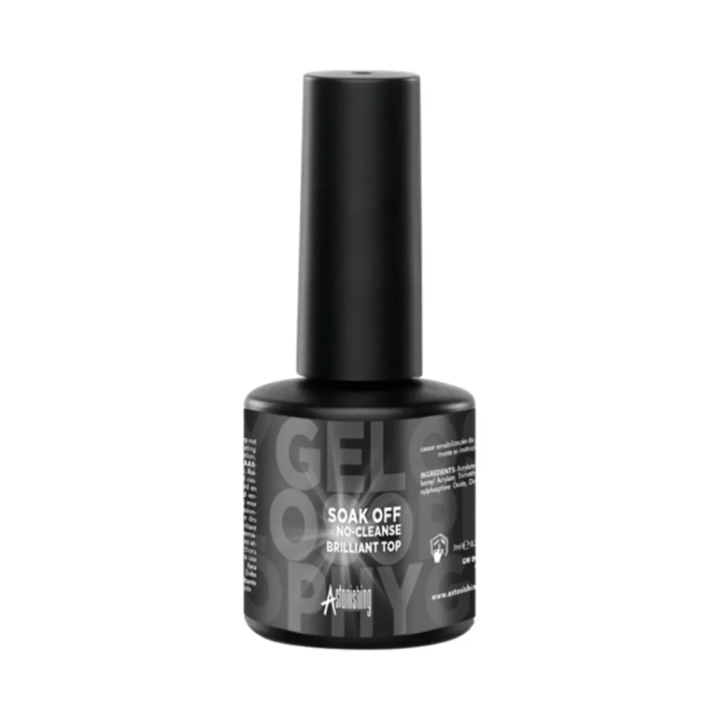 Hot Essentials Soak Off No-Cleanse Briljant Top Gellak