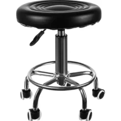 Outlet Beautylushh Kapperskruk Zadelkruk op Wielen In Hoogte Verstelbaar Behandelstoelen