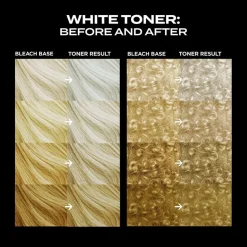 New White Toner Salon Standard Home Toning Kit Haarverf