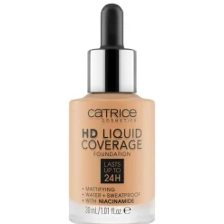 Online HD 34 Medium Beige Liquid Coverage Foundation Foundation