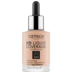 Sale HD 020 Rose Beige Liquid Coverage Foundation Foundation