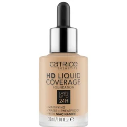 Best HD Liquid Coverage 032 Nude Beige Foundation Foundation