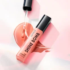 Hot Shine Bomb 010 French Silk Lipstick Lipmake-Up