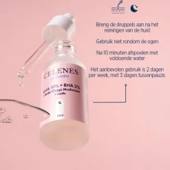 Hot By Sweden AHA 8% + BHA 2% Gezichtspeeling Serum