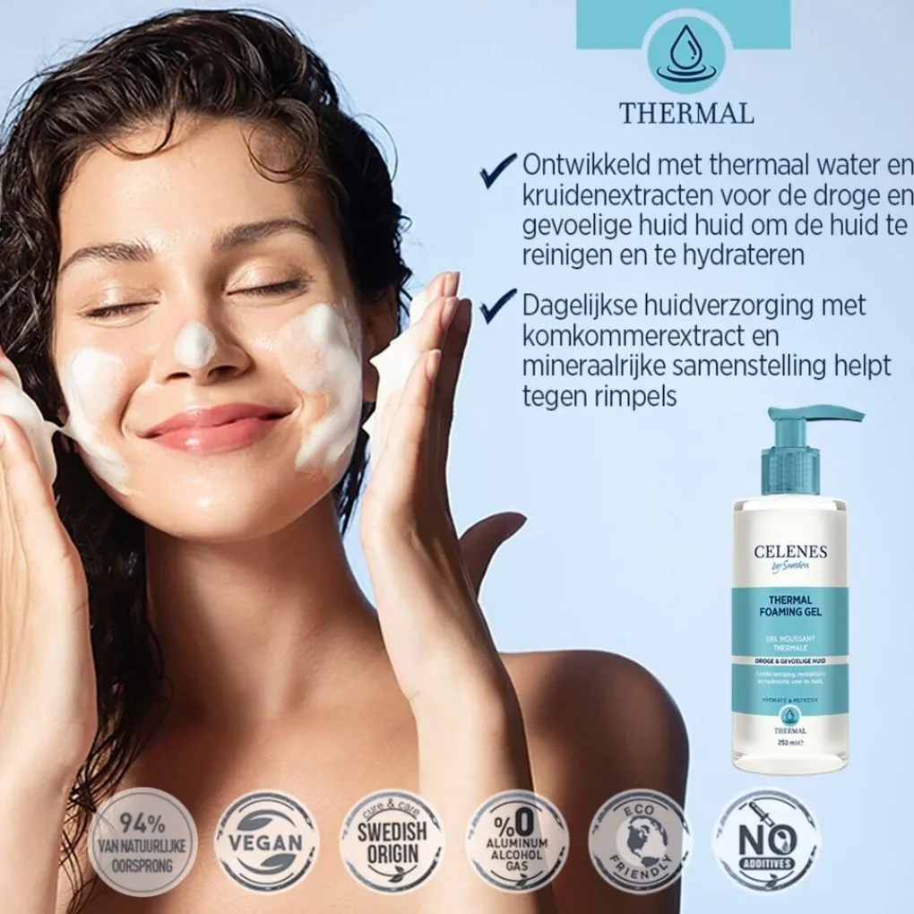 Online Thermal Foaming Gel Gezichtsreiniging