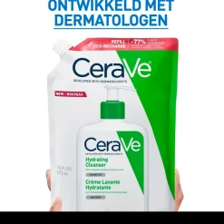 Hydraterende Reinigingscrème Navulling Dermacare|Gezichtsreiniging