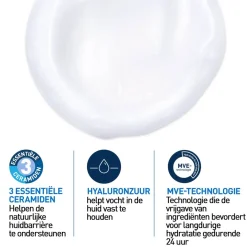 Hydraterende Reinigingscrème Navulling Dermacare|Gezichtsreiniging