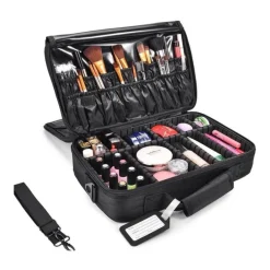 Outlet Cosmetica Koffer Make-up Koffer met verstelbare vakken Make-Up Koffers
