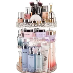 Clearance Make-up Organizer Roteerbaar 360 graden Verstelbare Lades Make-Up Organizers