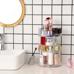 Clearance Make-up Organizer Roteerbaar 360 graden Verstelbare Lades Make-Up Organizers