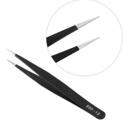 Hot Black Tweezer - Wimperpincet ESD Pincetten