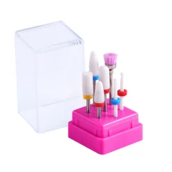 Sale Keramische Nagelfrees Bitjes 7-delige Set Compleet Manicure- En/Of Pedicureset
