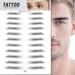 Hot Semi-Permanente Waterproof Wenkbrauw Tattoo Sticker Wenkbrauw Make-Up
