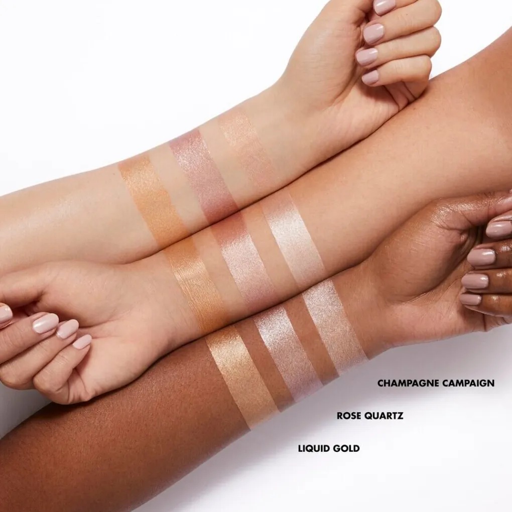 Best e.l.f. Halo Glow Highlight Champagne Campaign Beauty Wand Highlighter