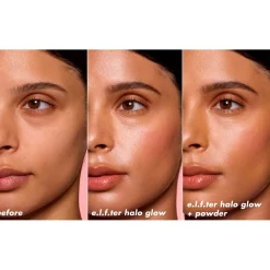 New e.l.f. Halo Glow Powder Filter Medium Warm Pressed Powder Highlighter|Gezichtspoeder