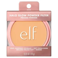 Hot e.l.f. Halo Glow Powder Filter Light Warm Pressed Powder Highlighter|Gezichtspoeder