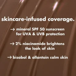 Discount e.l.f. Halo Glow SPF50 12 Tan Cool Skin Tint Foundation