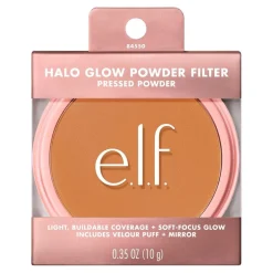 Outlet e.l.f. Halo Glow Tan Neutral Warm Powder Filter Highlighter|Gezichtspoeder