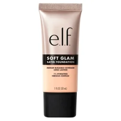 New e.l.f. Soft Glam 14 Fair Cool Satin Foundation Foundation