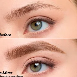 Clearance e.l.f. Taupe Holy Strokes Micro-Fine Brow Pen Make-Up Kwasten|Wenkbrauw Make-Up