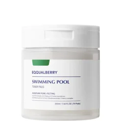 Clearance EQQUALBERRY Swimming Pool Toner Pads Korean Skincare