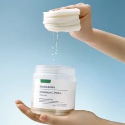 Clearance EQQUALBERRY Swimming Pool Toner Pads Korean Skincare