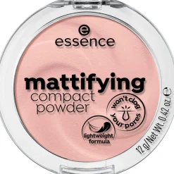 Clearance 10 Light Beige Mattifying Compact Powder Gezichtspoeder