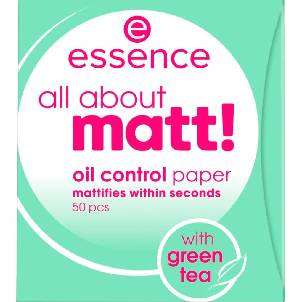 All About Matt! Oil Control Blotting Paper Gezichtspoeder