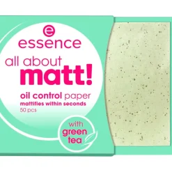 All About Matt! Oil Control Blotting Paper Gezichtspoeder