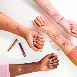 Sale Colour It! 02 Dark Cherry Metallic Liquid Eyeliner Eyeliner