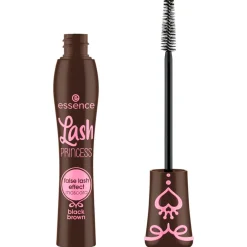 Hot Lash Princess Black Brown False Lash Effect Mascara Mascara