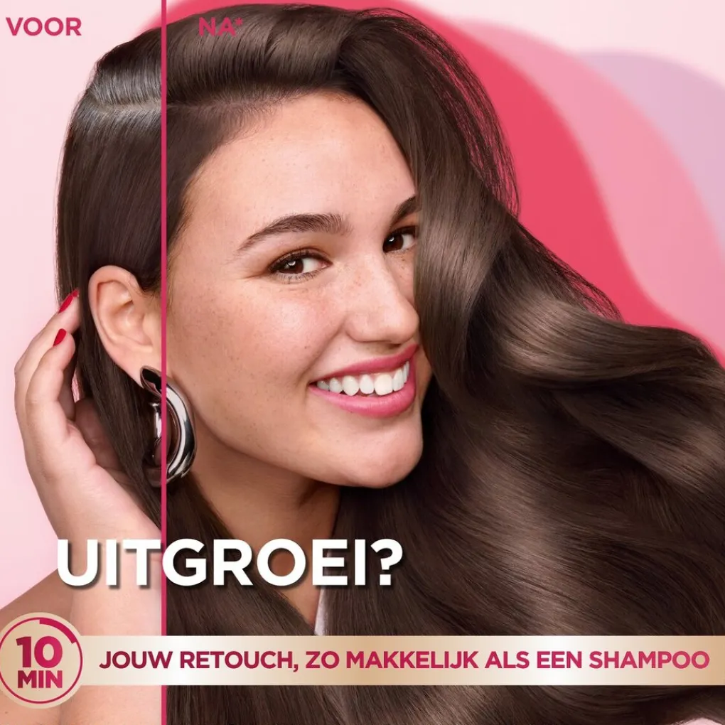 Outlet Color Retouch 4.0 Middenbruin Haarkleuring Haarverf