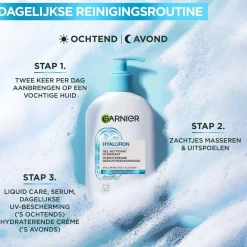 Garnier Hyaluron+ Hydraterende Gezichtsreinigingsgel Gezichtsreiniging