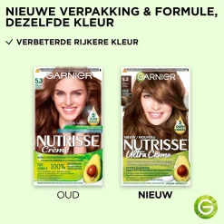 Garnier Ultra Crème 5.3 Licht Goudbruin Permanente Haarkleuring Haarverf
