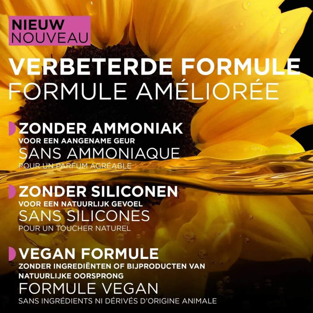 Outlet Garnier 5.3 Licht Goudbruin Permanente Haarkleuring Haarverf