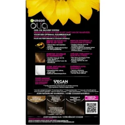 Outlet Garnier 5.0 Lichtbruin Permanente Haarkleuring Haarverf