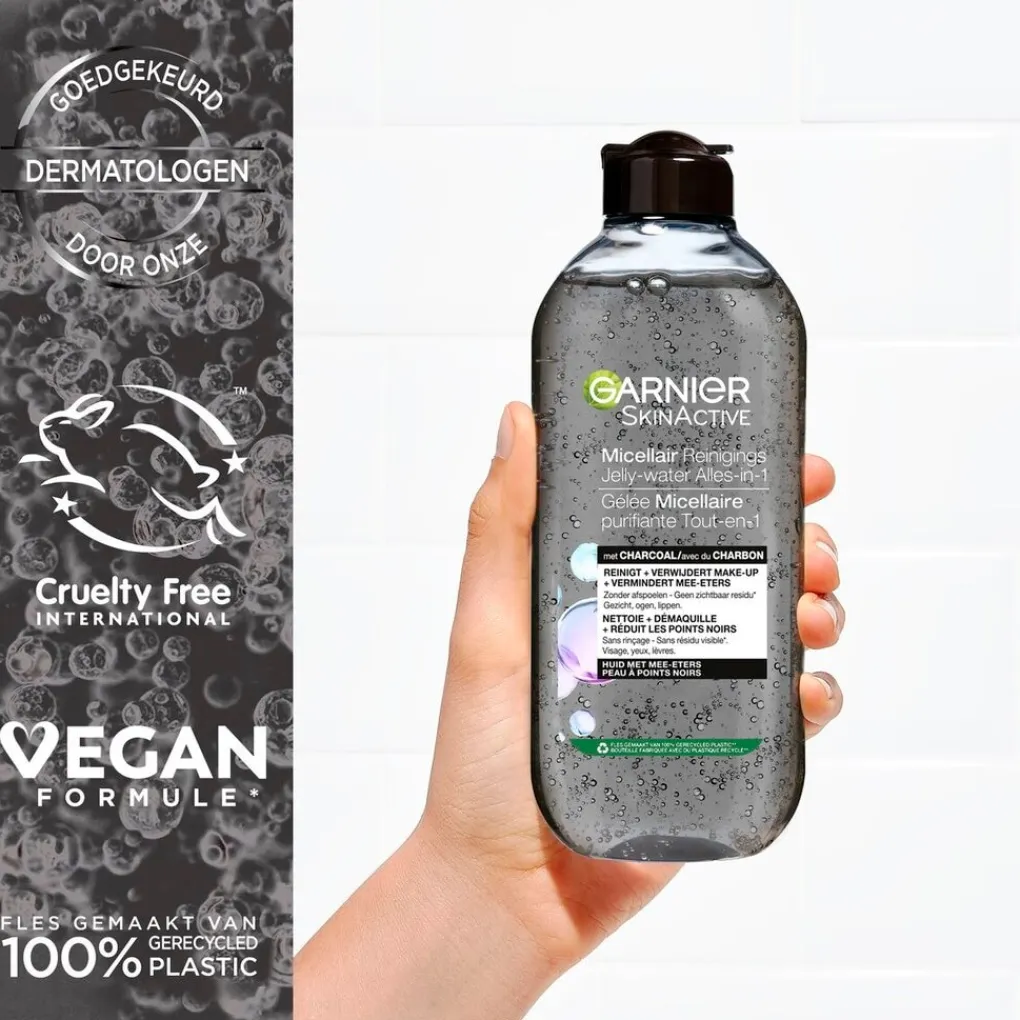Online Garnier SkinActive Alles-in-1 Micellair Reinigend Jelly-water met Charcoal Gezichtsreiniging