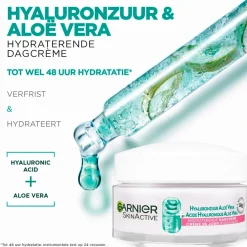 Sale Garnier SkinActive Hyaluronzuur en Aloë Vera Hydraterende Dagcrème Dagcreme