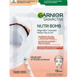 Sale Garnier SkinActive Nutri Bomb Kokos Tissuemasker Gezichtsmaskers