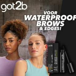 Clearance Glued 4 Brows & Edges Waterproof 2-in-1 Gel Wenkbrauw Make-Up