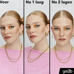 New Tinted Glued Dark Blonde to Brown 4 Brows & Edges Gel Wenkbrauw Make-Up