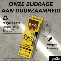 New Tinted Glued Dark Blonde to Brown 4 Brows & Edges Gel Wenkbrauw Make-Up