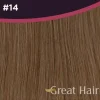 Hot Great Hair Extensions Full Head Wavy 40cm Hair Extensions