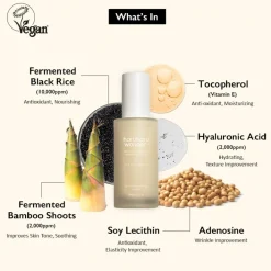 Online Black Rice Hyaluronic Anti-wrinkle Serum Korean Skincare|Serum