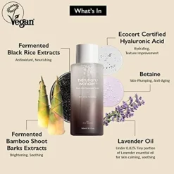 Online Black Rice Hyaluronic Toner Korean Skincare|Gezichtsreiniging