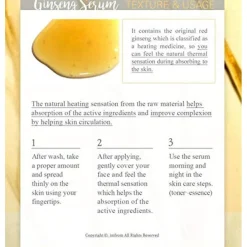 Online Ginseng Serum Korean Skincare|Serum