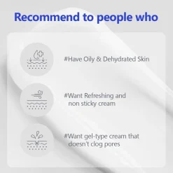 Hot Hyaluronic Acid Aqua Gel Cream Korean Skincare|Nachtcreme